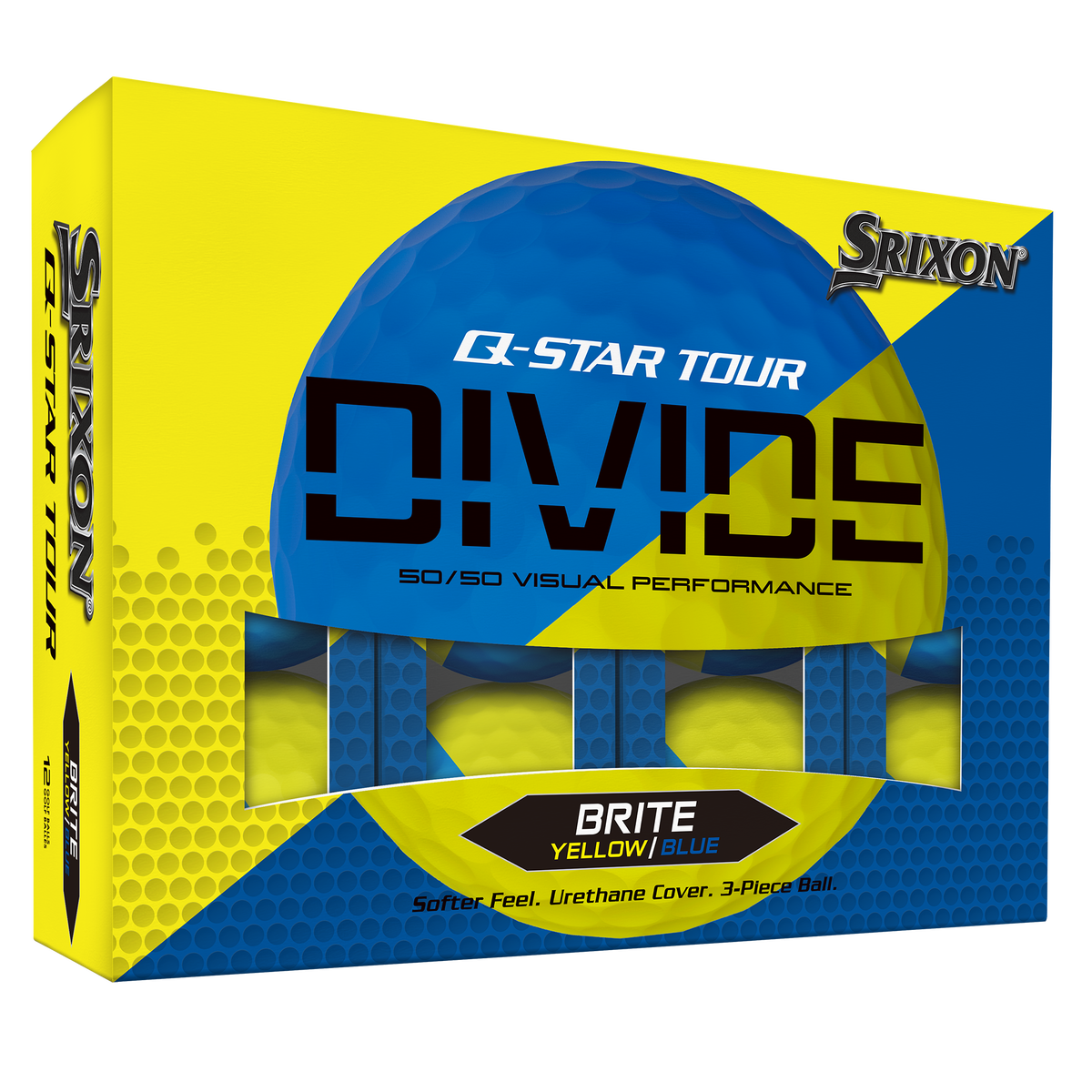 Srixon Q-Star Tour Divide 2 Golf Balls