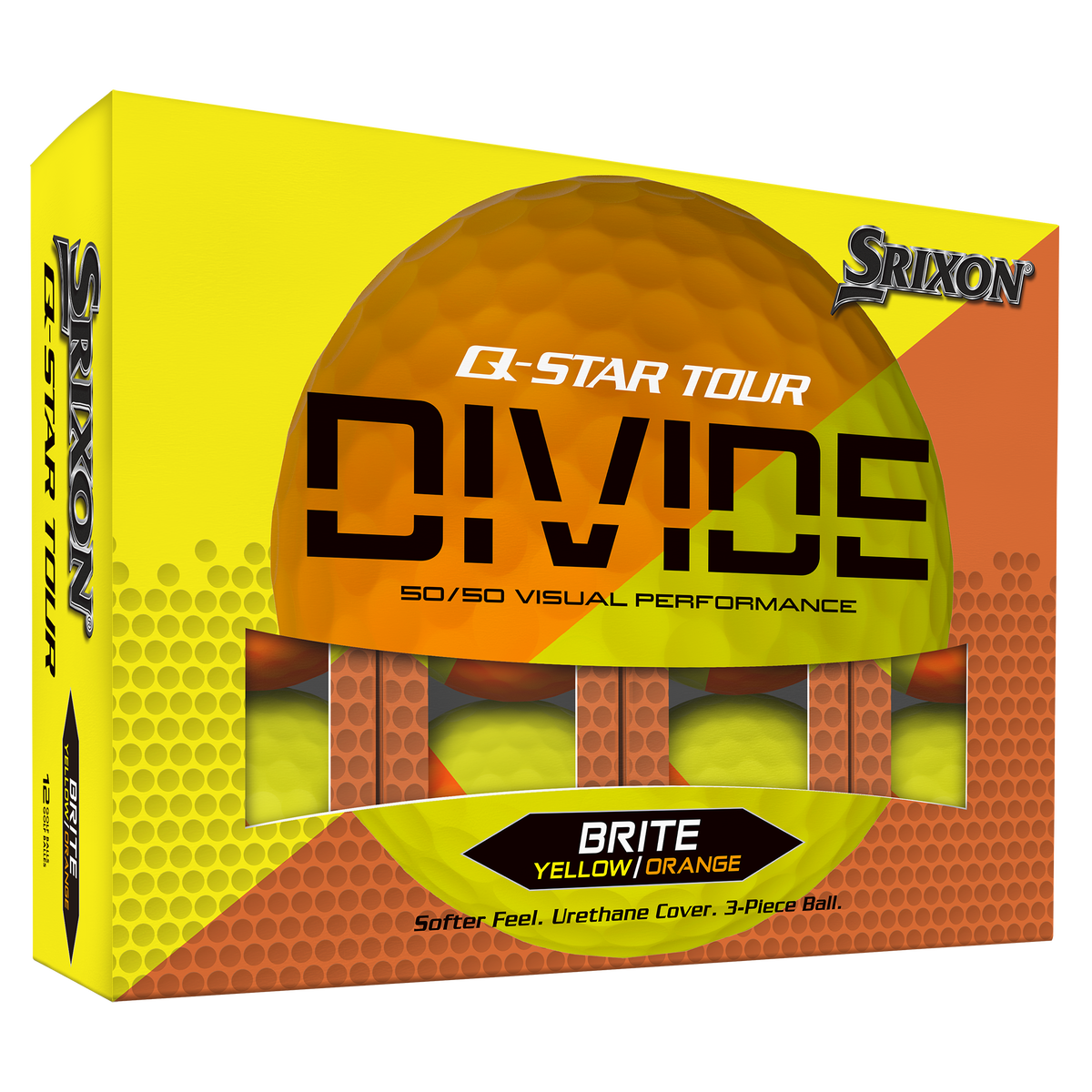 Srixon Q-Star Tour Divide 2 Golf Balls